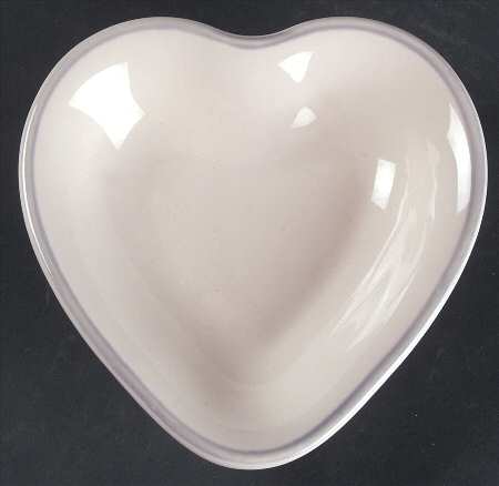 Aura Pink Heart Shaped Dish