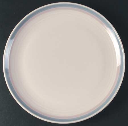 Aura Pink Large Dinner Plate w/1st Year Back Stamp