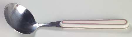 Aura Pink Gravy Ladle with Stainless Bowl