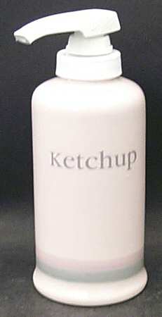 Aura Pink Ketchup Dispenser