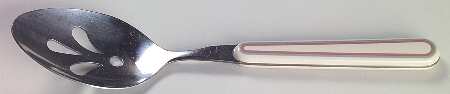 Aura Pink Pierced Tablespoon (Serving Spoon)