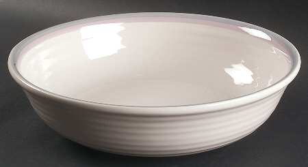 Aura Pink 11" Large Salad Serving Bowl