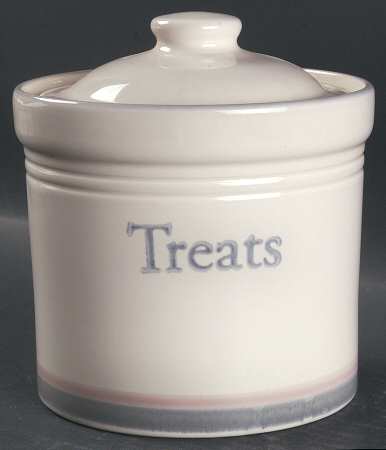 Aura Pink Treat Jar & Lid