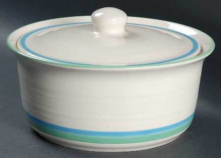 Bay Breeze 2 Qt Round Covered Casserole