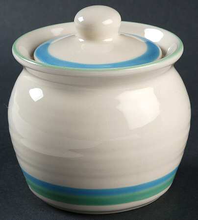 Bay Breeze Sugar Bowl & Lid