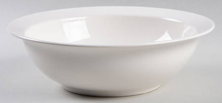 Basic White 9" Round Vegetable Bowl