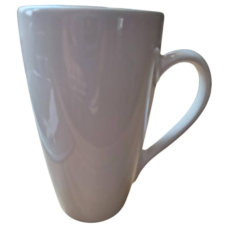 Basic White Latte Mug
