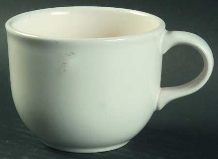 Basic White Flat Cup