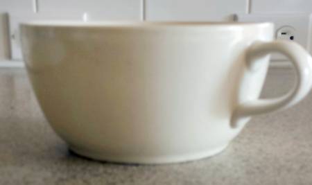 Basic White Soup Mug