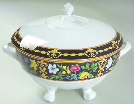 Bella Donna Round Covered Vegetable