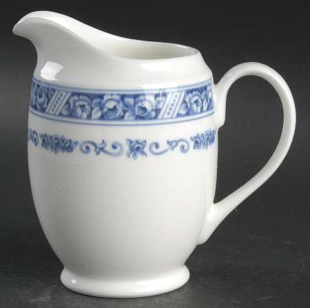 Blue Organdy Creamer