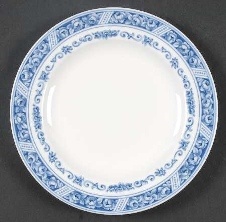 Blue Organdy Bread & Butter Plate