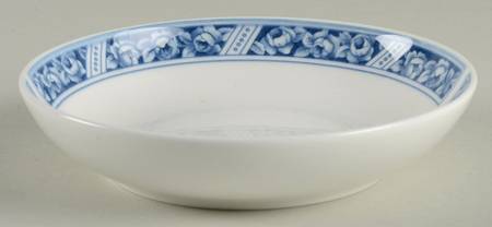 Blue Organdy Fruit/Dessert (Sauce) Bowl
