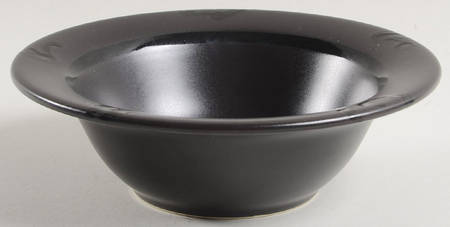 Black Pinwheels Soup/Cereal Bowl