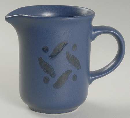 Blue Pinwheels Creamer