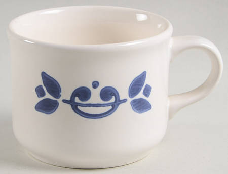 Blue Tulip Flat Cup