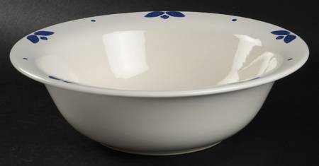 Blue Tulip 9" Round Vegetable Bowl