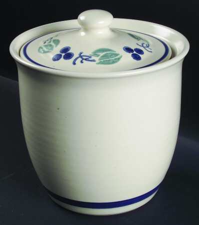 Blueberry Large Canister & Lid