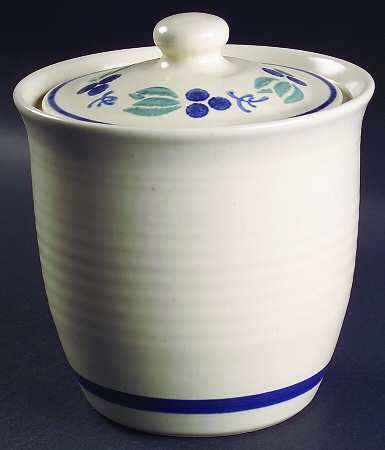 Blueberry Medium Canister & Lid