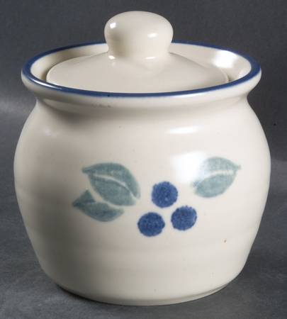 Blueberry Sugar Bowl & Lid