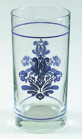 Blue Village 12 Oz Glassware Tumbler
