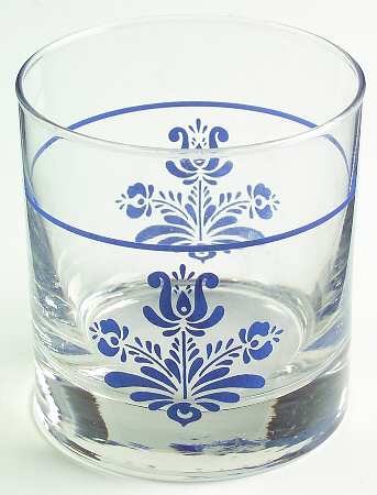 Blue Village 10 Oz Glassware Double Old Fashioned