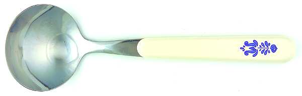 Blue Village Gravy Ladle with Stainless Bowl