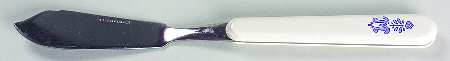 Blue Village Flat Handle Master Butter Knife