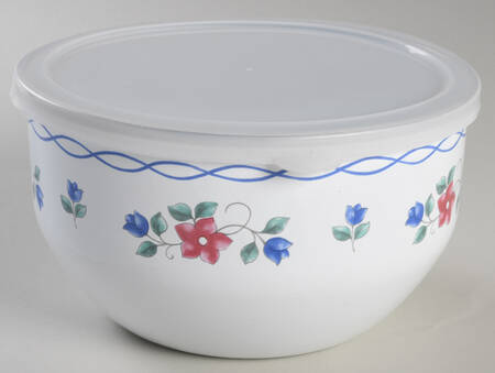 Bonnie Brae 7" Metal Bowl & Plastic Lid