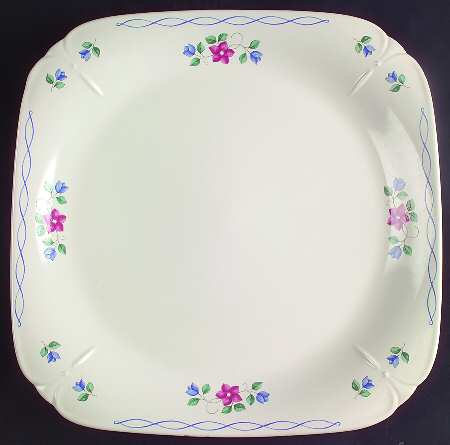 Bonnie Brae 12" Square Serving Platter