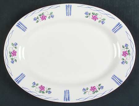 Bonnie Brae 12" Oval Steak Platter