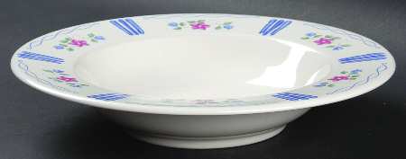 Bonnie Brae Large Rim Soup Bowl
