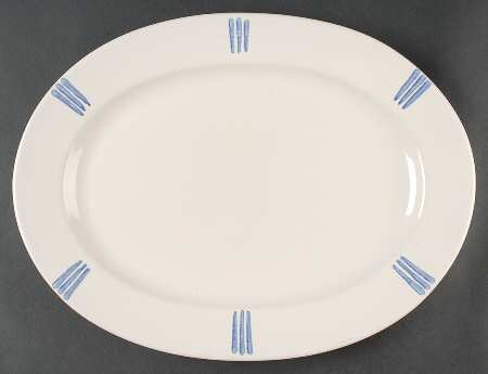 Bonnie Brae 14" Oval Serving Platter