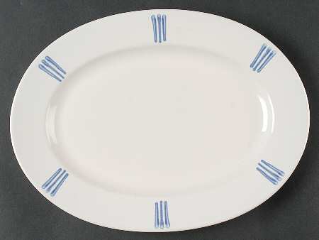 Bonnie Brae 12" Oval Serving Platter