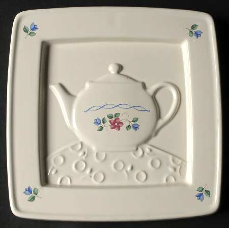 Bonnie Brae Embossed Square Trivet