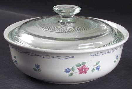 Bonnie Brae 1 Qt Round Covered Casserole