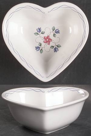 Bonnie Brae 6" Heart Shaped Bowl