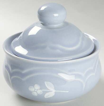 Bouquet Sugar Bowl & Lid