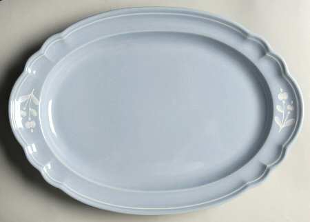 Bouquet 14" Oval Serving Platter