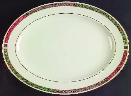 Cabouchon 14" Oval Serving Platter