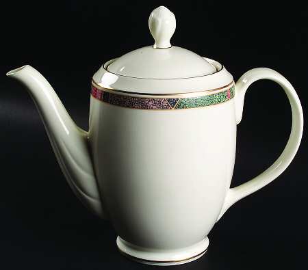 Cabouchon Coffee Pot & Lid