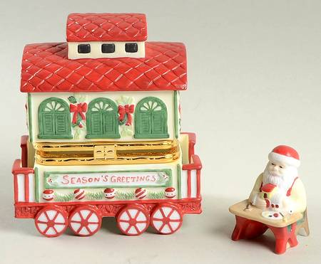 Christmas Heritage Hinged Keepsake Box