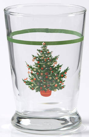 Christmas Heritage 6 Oz Glassware Juice
