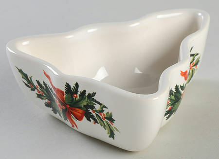 Christmas Heritage Tree Shaped Hors d'Oevre Dish