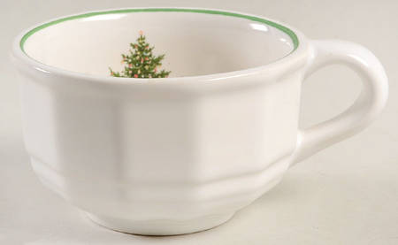 Christmas Heritage Flat Cup