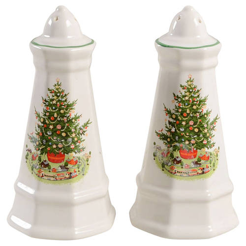 Christmas Heritage Salt & Pepper Set