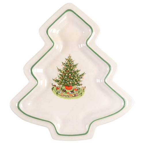 Christmas Heritage Small Tree Shaped Dish
