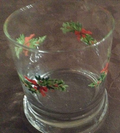 Christmas Heritage 6 Oz Glassware Juice