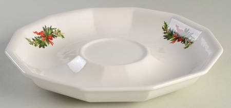 Christmas Heritage Chip Bowl/Plate for Chip & Dip Set