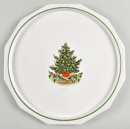 Christmas Heritage 12" Round Platter